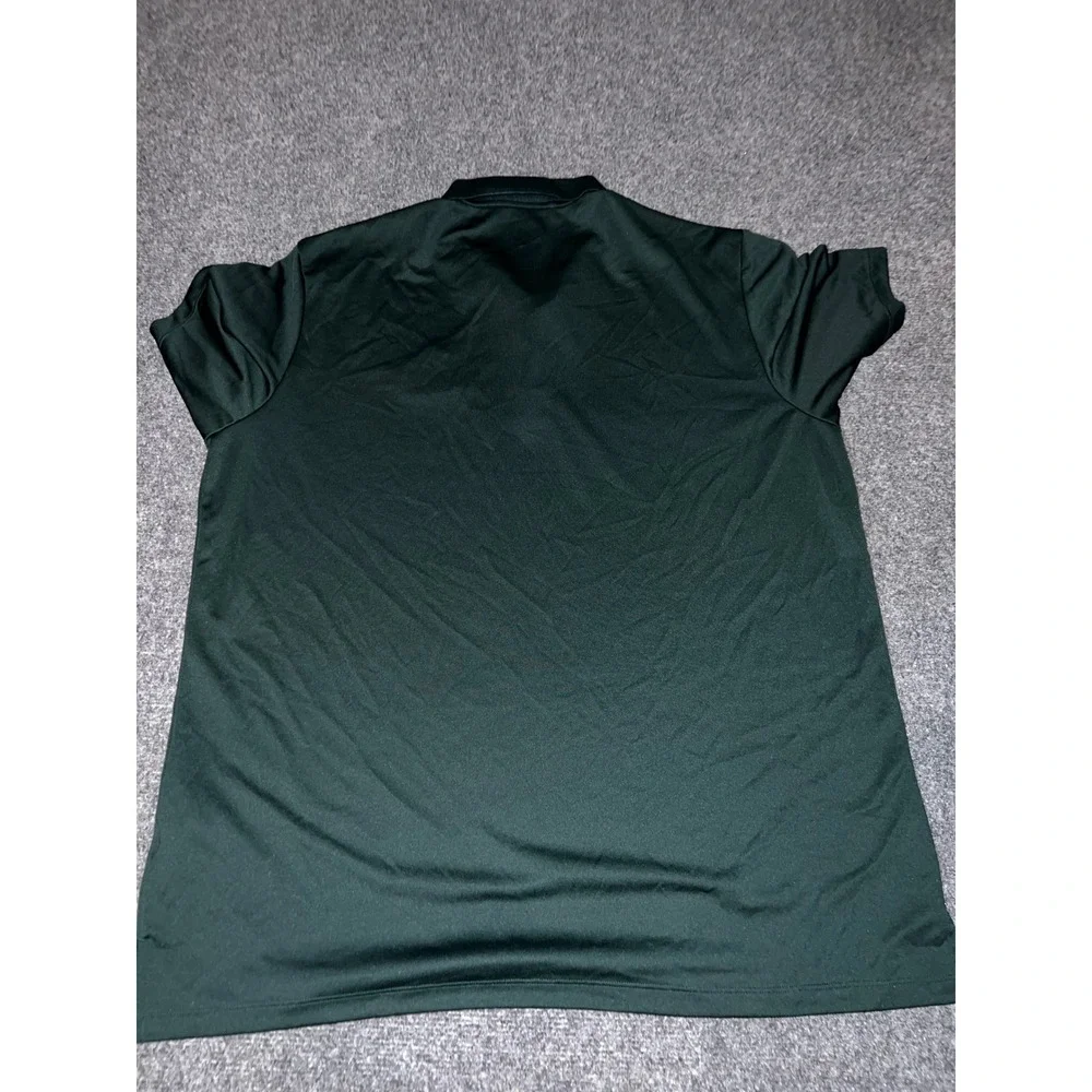 Adidas Palmilla Golf Polo Shirt Mens XL Dark Green Short Sleeve Polyester